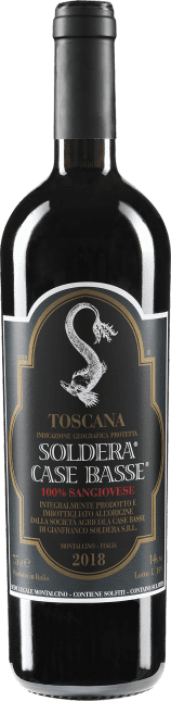 Toscana IGP Sangiovese Soldera Case Basse 2018