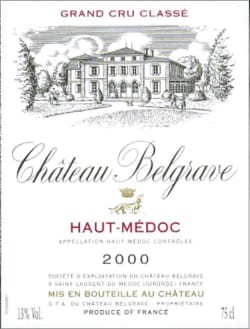 Belgrave: Chateau Belgrave 5eme Cru 2010