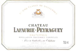 Lafaurie Peyraguey: Chateau Lafaurie Peyraguey 1er Cru Classe 2016