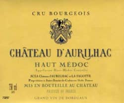 Chateau D'Aurilhac Cru Bourgeois 2009