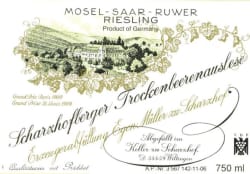 Scharzhofberger Trockenbeerenauslese 2017