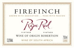 Firefinch Ripe Red 2010