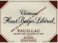 Chateau Haut Bages Liberal 5eme Cru 2010