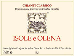 Isole e Olena: Chardonnay Collezione de Marchi 2014