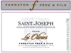 Ferraton Pere et Fils: Saint Joseph Les Oliviers 2012