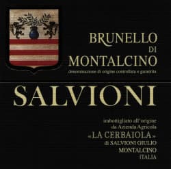 La Cerbaiola di Salvioni: Brunello di Montalcino 2012