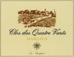 Chateau Clos des Quatre Vents 2008