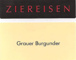 Hanspeter Ziereisen: Grauer Burgunder 2014