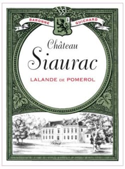 Siaurac: Chateau Siaurac (Lalande-de-Pomerol) 2012