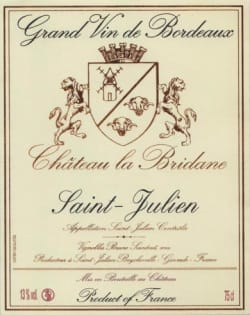 Chateau La Bridane Cru Bourgeois 2010