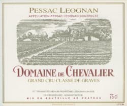 Chateau Domaine de Chevalier blanc 2010