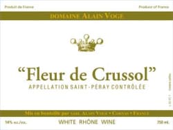 Domaine Alain Voge: Saint Peray Fleur de Crussol 2009