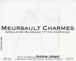 Meursault Charmes 1er Cru 2012