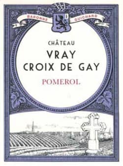 Vray Croix de Gay: Chateau Vray Croix de Gay 2011
