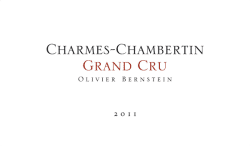 Olivier Bernstein: Charmes Chambertin Grand Cru 2011