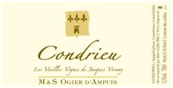 Condrieu Les Vieilles Vignes de Jacques Vernay 2011