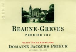 Domaine Jacques Prieur: Beaune Premier Cru Greves blanc 2011