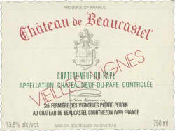 Chateauneuf du Pape Chateau de Beaucastel 2012