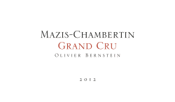 Olivier Bernstein: Mazis-Chambertin Grand Cru 2013