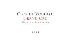 Clos Vougeot Grand Cru 2013