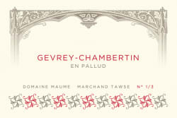 Domaine Maume – Pascal Marchand: Gevrey Chambertin Village Lieu dit Palluds 2012