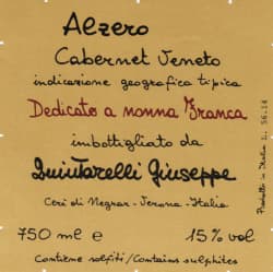 Giuseppe Quintarelli: Alzero Cabernet 2006