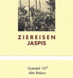 Hanspeter Ziereisen: Gutedel Jaspis 10 Hoch 4 Alte Reben 2012