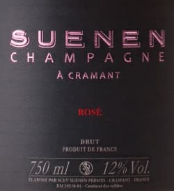 Champagne Suenen Rose Grand Cru Brut