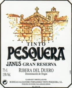 Alejandro Fernandez: Pesquera Janus Gran Reserva 2003