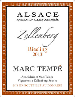 Riesling Zellenberg trocken 2014