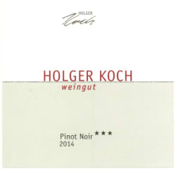 Holger Koch: Pinot Noir Reserve 2014