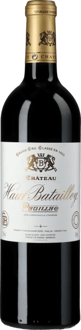 Haut Batailley: Chateau Haut Batailley 5eme Cru 2015