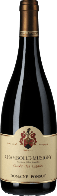 Ponsot: Chambolle-Musigny Cuvée des Cigales 2014
