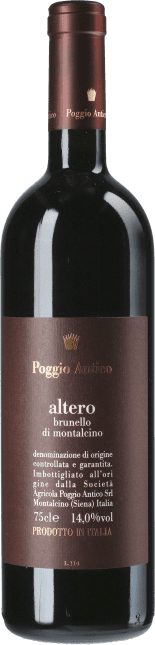 Poggio Antico: Brunello di Montalcino Altero 2013