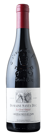 Chateauneuf du Pape La Crau Ouest 2015