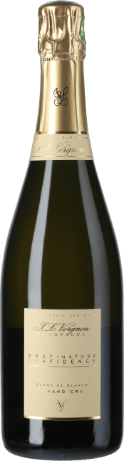 J. L. Vergnon: Champagne Confidence Blanc de Blancs Grand Cru Brut Nature 2010