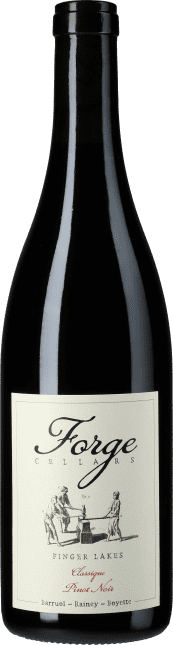 Chateau de Saint Cosme: Pinot Forge Cellars Finger Lakes NY USA 2018