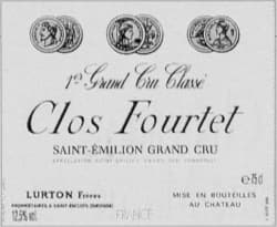 Clos Fourtet: Chateau Clos Fourtet 1er Grand Cru Classe B 2016