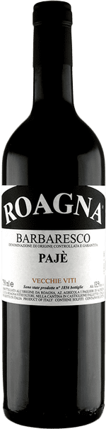 Roagna: Barbaresco Paje Vecchie Viti 2016