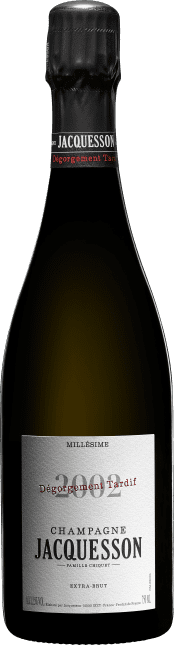 Champagne Millesime Degorgement Tardif 2002