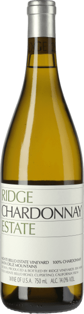 Ridge: Estate Chardonnay Santa Cruz 2013