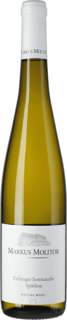 Riesling Zeltinger Sonnenuhr Spätlese Weiße Kapsel 2018