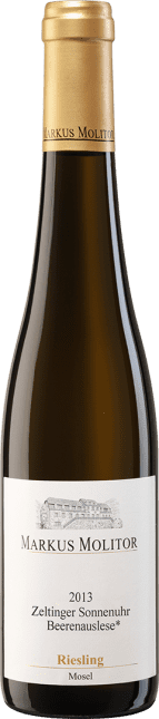 Markus Molitor: Riesling Zeltinger Sonnenuhr Beerenauslese * Goldene Kapsel 2013
