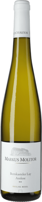 Riesling Bernkasteler Lay Auslese ** Weiße Kapsel 2018