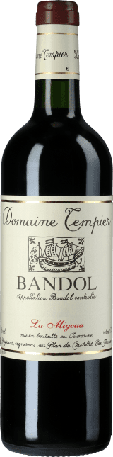 Bandol Rouge Cuvee La Migoua 2015