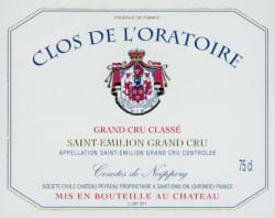 Chateau Clos de l’Oratoire Grand Cru Classe 2010