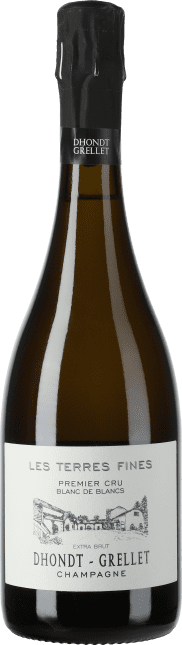 Champagne Les Terres Fines Premier Cru Blanc de Blancs Extra Brut Basis 2020