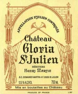 Chateau Gloria Cru Bourgeois 2019