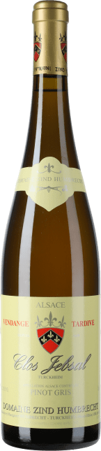 Pinot Gris Clos Jebsal Vendange Tardive 2017