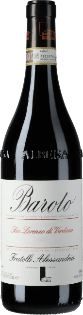 Fratelli Alessandria: Barolo San Lorenzo di Verduno 2016